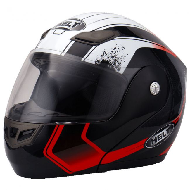 Capacete Helt Hippo Monkey 936 Preto/vermelho 62 | Danymotos